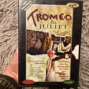 Troma Tromeo and Juliet. Rare B movie from tromaville